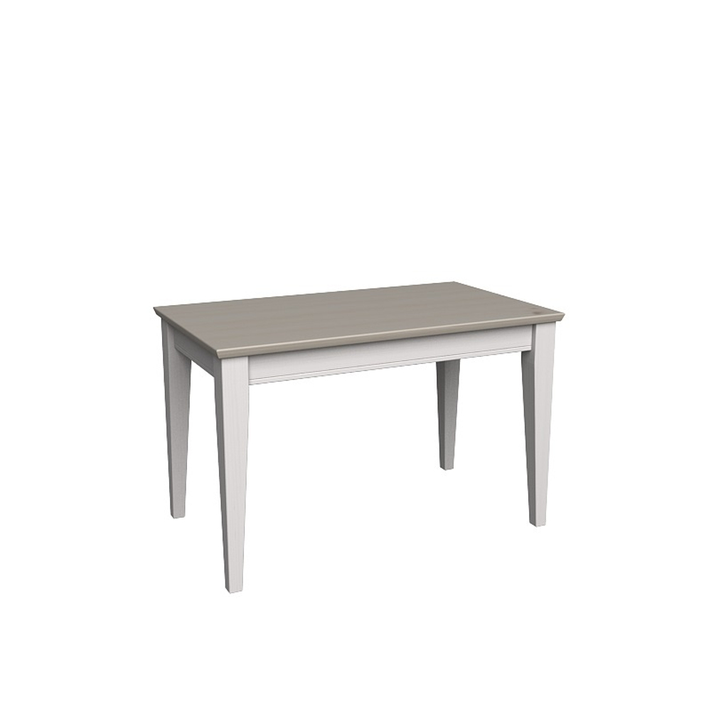 Стол обеденный «Форест» 120х70 белый воск/антрацит