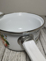 Кастрюля 1,0л цилин с 1 ручкой Сочная клубника С1607/4АП