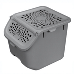 Контейнер для овощей 11,3л, 275х240х240 мм (серый)