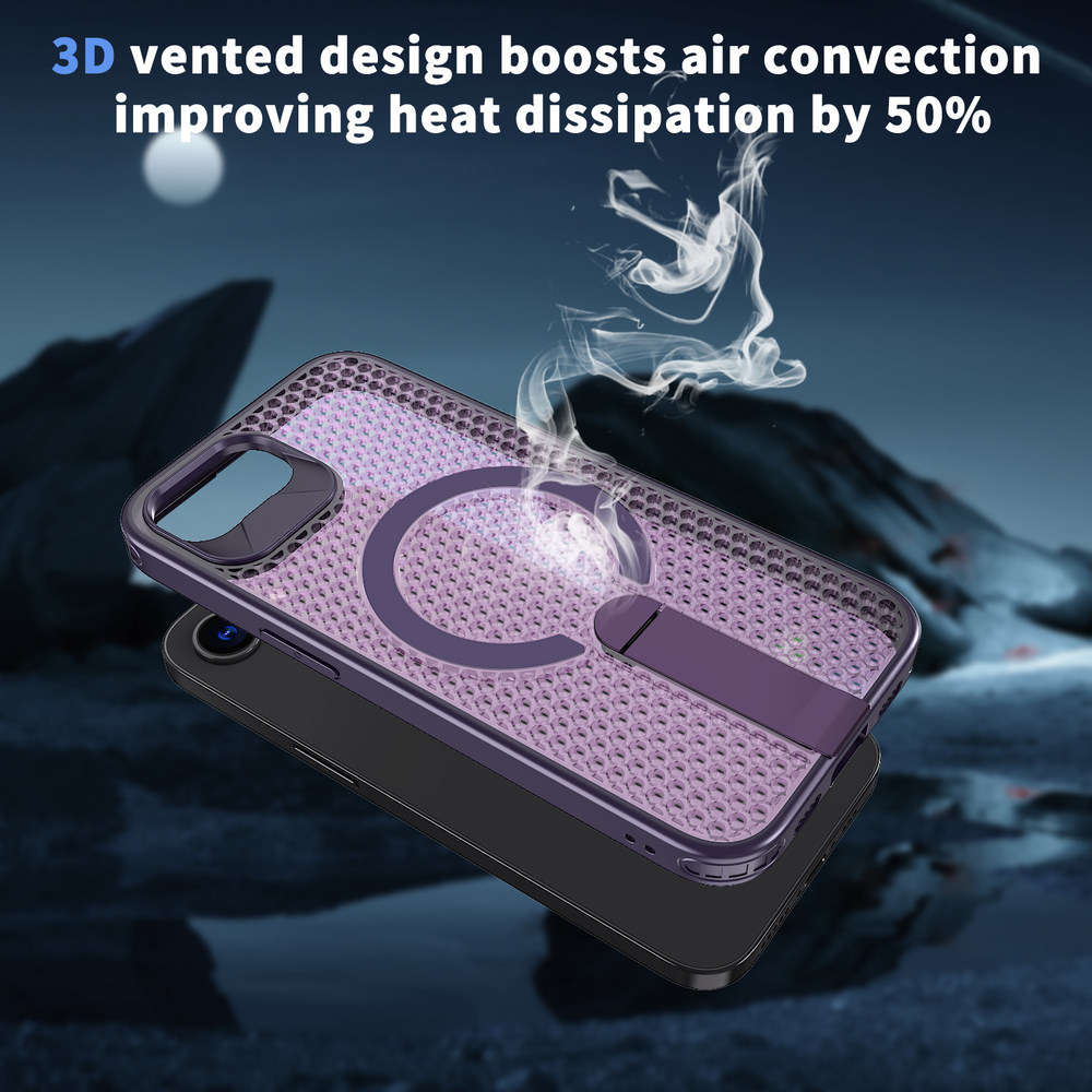 Прозрачный чехол Mesh Pro Magnetic Case для iPhone 16e