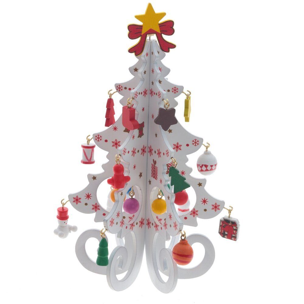 GAEM Фигурка декоративная "Ёлка", L14 W1,5 H18,5 см, 3в.