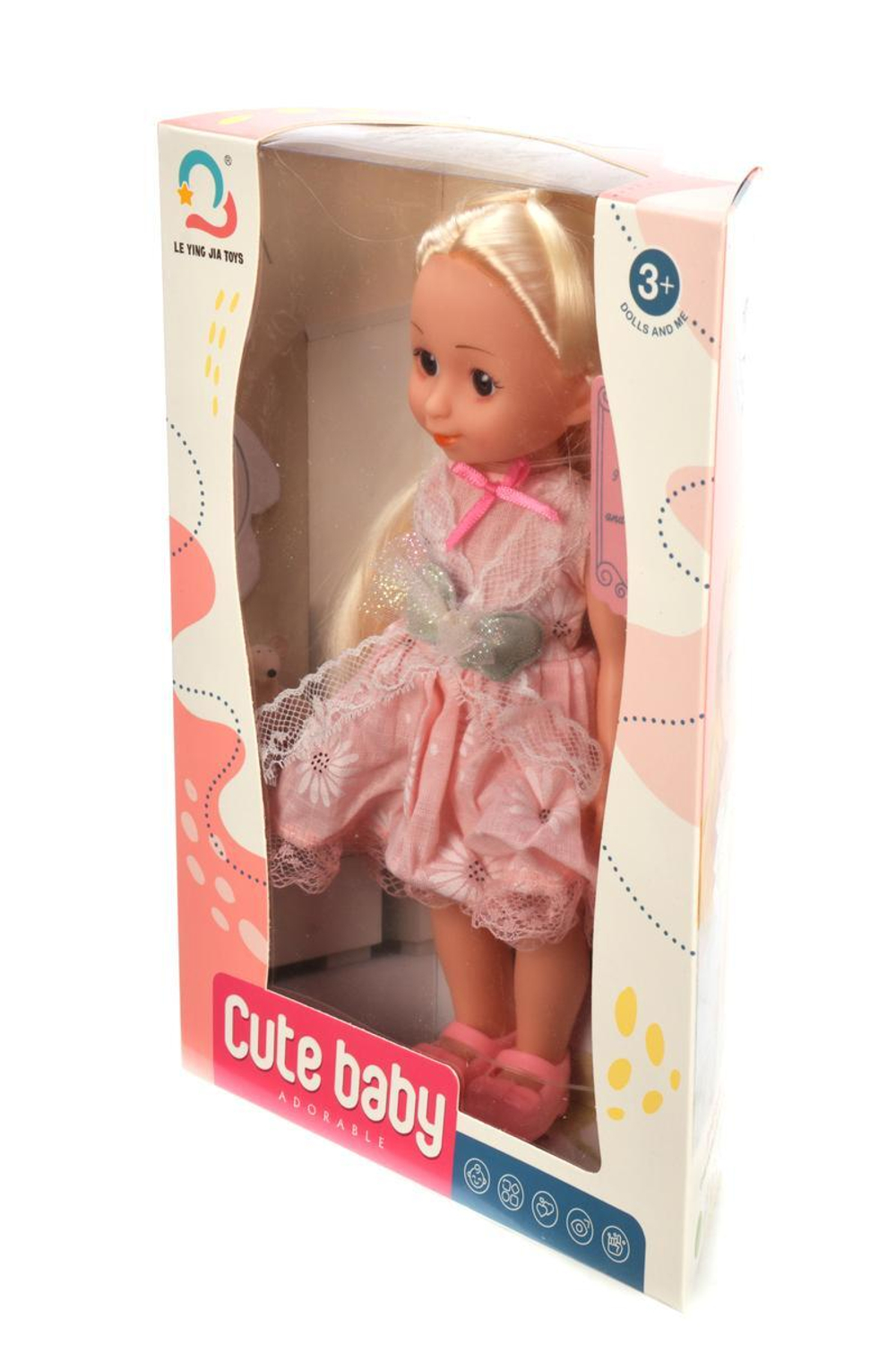 Кукла классическая 27см, коробка 500-10