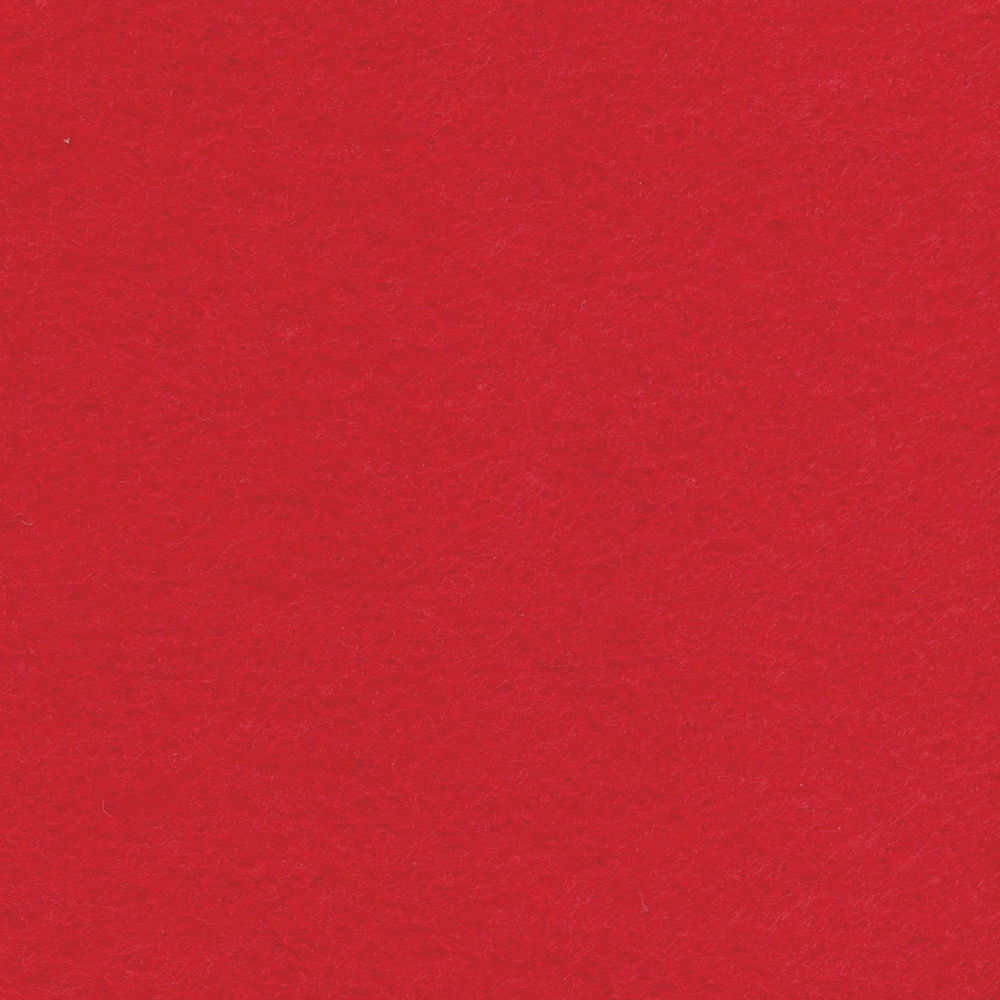Цветной фетр МЯГКИЙ 500х700 мм, 2 мм, плотность 170 г/м2, рулон, красный, ОСТРОВ СОКРОВИЩ, 660626