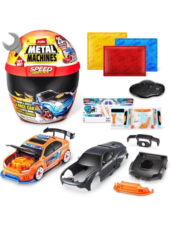 Набор игрушка Зуру Metal Machines Speed Heroes машинка