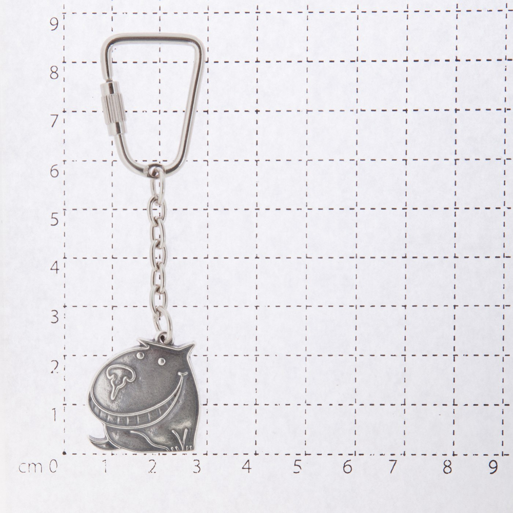 "Добряга" подвеска в серебряном покрытии из коллекции "Bow-wow" от Jenavi с замком карабин
