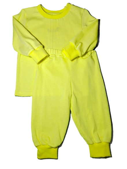 1146 Пижама детская (футболка дл.рукав+брюки) (56-86)