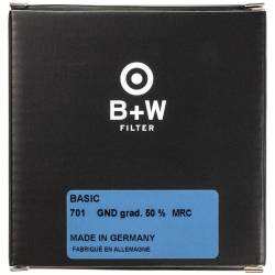 B+W BASIC 701 MRC 82mm Graduated ND 50%. Градиентный светофильтр
