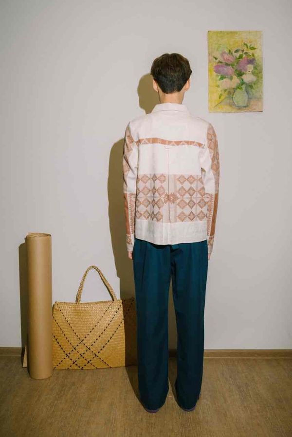 Рубашка Chocolate Rhomb Shirt brown - фото 2