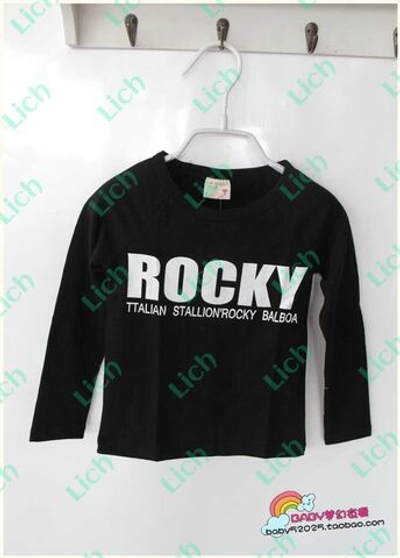 Лонгслив детский однотонный с надписями