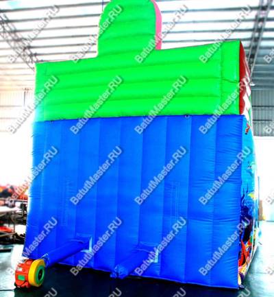 Батут-горка "Приключения рыбки" 7*5*6 м