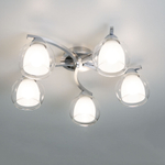 Citilux Кристи CL152157 Люстра потолочная Алюминий Хром