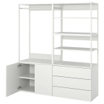 Комбинация для хранения - PLATSA  IKEA/ ПЛАТСА  ИКЕА, 181х160 см, белый