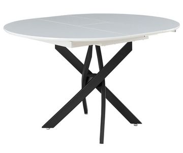 Стол обеденный Seville круглый раскладной 100-129