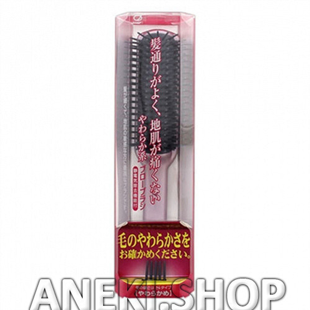 Щетка мягкая для укладки волос  антистатическая IKEMOTO Fairfee Styling Brush