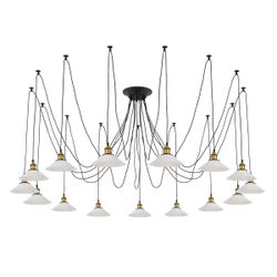 Citilux Эдисон CL451151 Люстра паук Венге Бронза