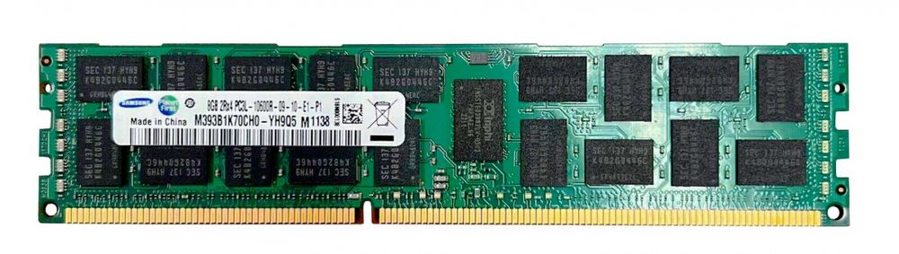 Оперативная память HP KIT DE MEMORY ENREGISTREE DOUBLE FACE DRAM CAS 9, 8 GO PC3L-10600X4 NT8GC72C4NB3NK-CG