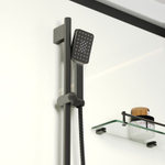 Душевая кабина Niagara Standart ST120/90/15Q/BL (120х90х215) прямоугольник,поддон 15см,распашная,проф.черный,3 места