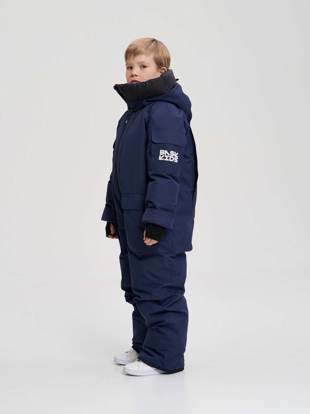 Комбинезон детский пуховый BASK kids YETI синий