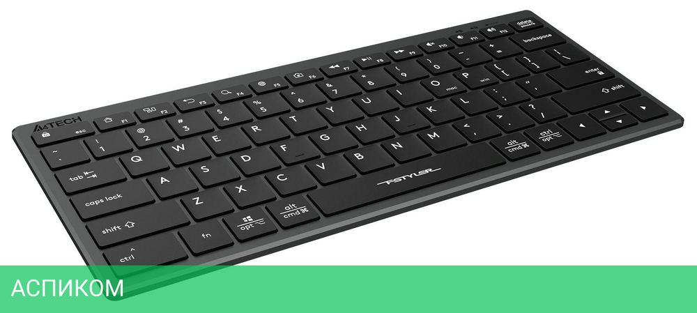 Клавиатура A4Tech Fstyler серый (FX51)