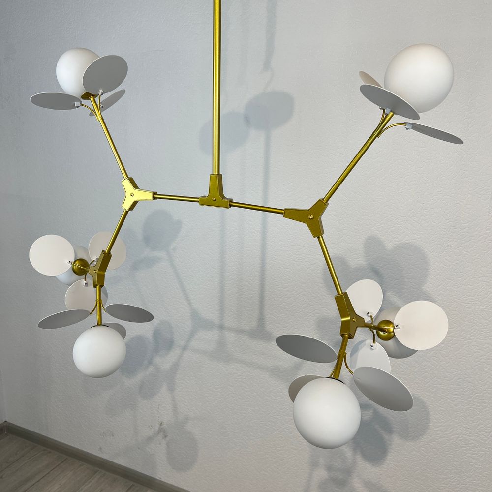 Люстра На Штанге Light Of Matisse M L95 White By Imperiumloft