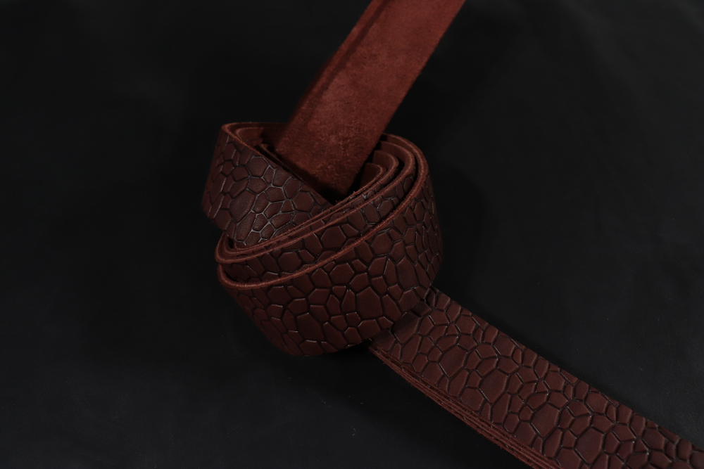 Ременная заготовка Бордо + Плита Камни