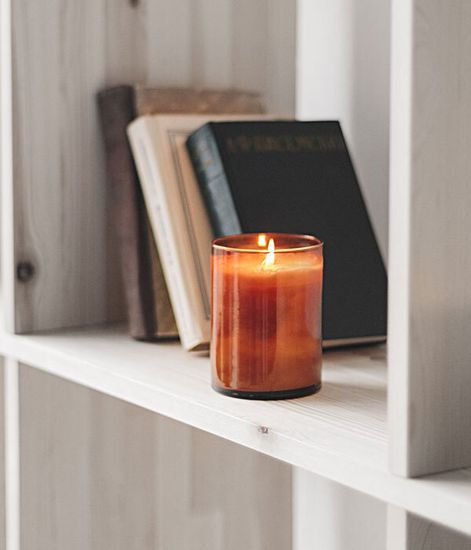 Stoneflower, свеча Woodblock, Kobo Candles