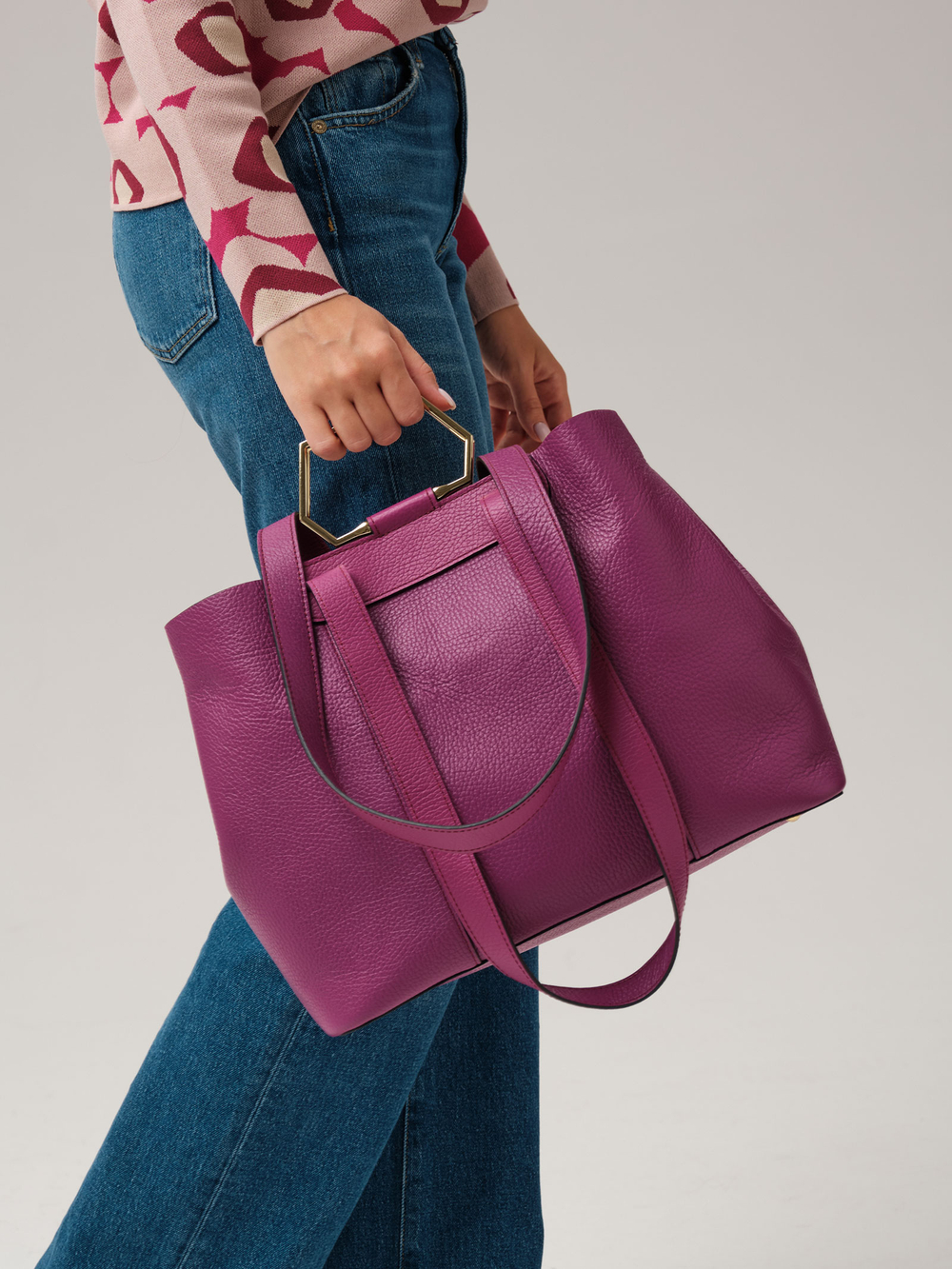 Сумка Azaro 30824 фиолетовый флокс