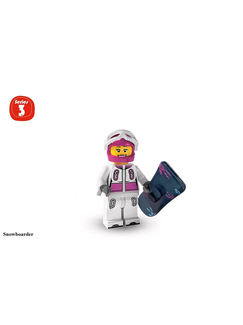 LEGO Collectable Minifigures 8803 Серия 3 Сноубордистка