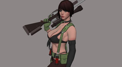 Фигурка Молчунья Quiet Metal Gear NSFW