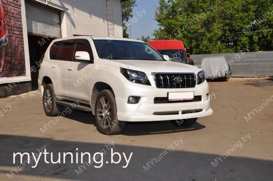 Юбка переднего бампера в стиле JAOS для Toyota Land Cruiser Prado 150