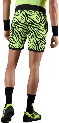 Мужские шорты теннисные Hydrogen Tiger Tech Shorts - fluo yellow