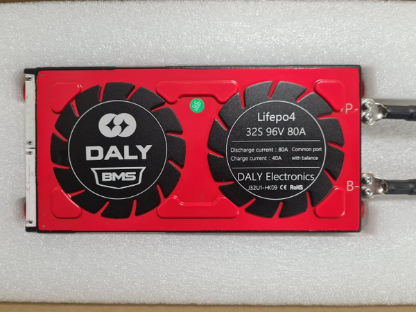 Плата контроля BMS LiFePO4 32S 96V 80A