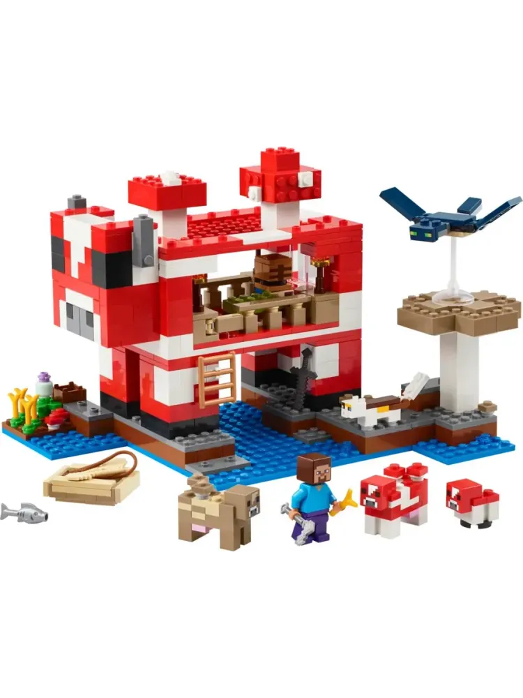 Конструктор Minecraft 21270 Грибной домик