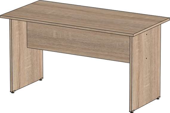 Стол письменный Стандарт Про дуб сонома