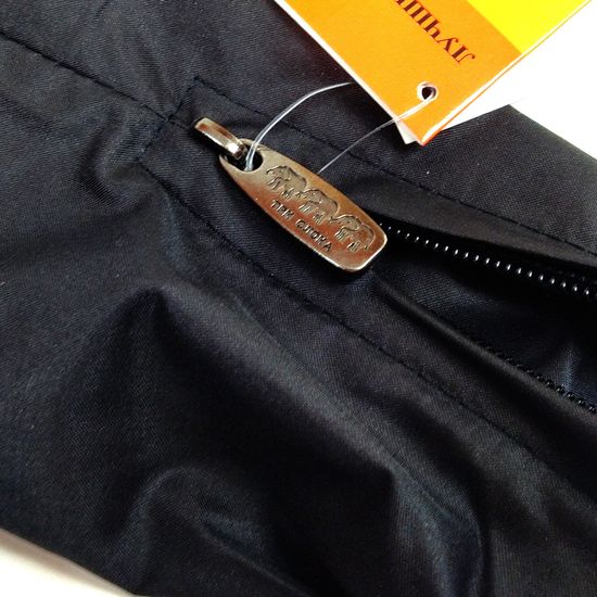 Мужской зонт Три Слона Черный, Полный автомат 725