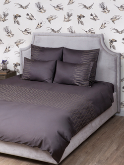 Простыня на резинке 140х200х30 Bovi (SB) Kioto горький шоколад фото