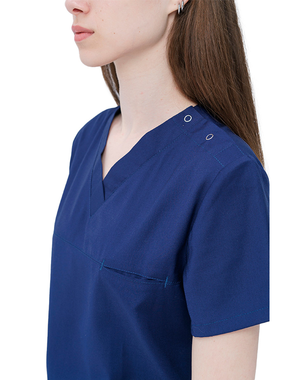 Туника медицинская женская Тезис TZ300, серый, 54