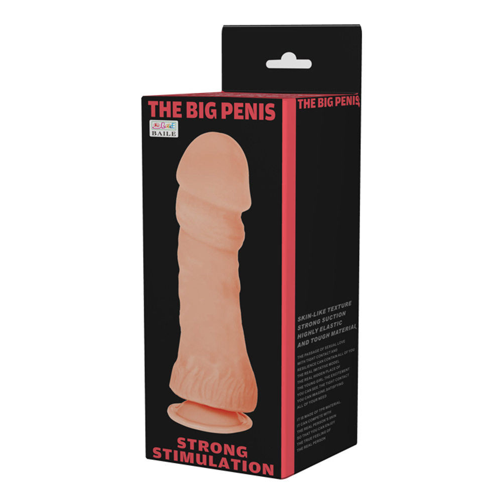 Фаллоимитатор 23,5см с большой головкой Baile BW-007011C