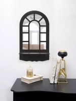 Зеркало на стену с полкой