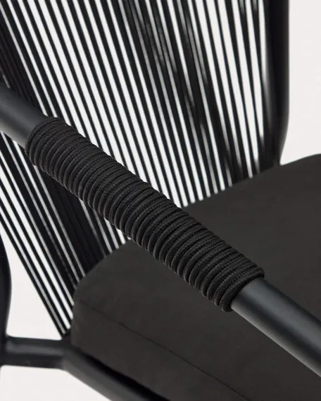 Уличный стул Xelida черный