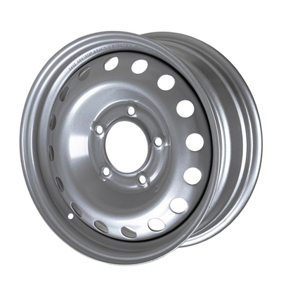 Диск штампованный R16 6.5J 5x139.7/98.6 ET40 ВАЗ 2121 GANZ Silver GRN16087