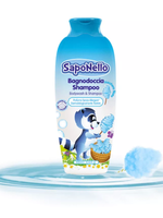 Felce Azurra SAPONELLO Средство для купания и мытья головы «Сахарная вата» Bodywash & Shampoo Cotton Candy 400 мл