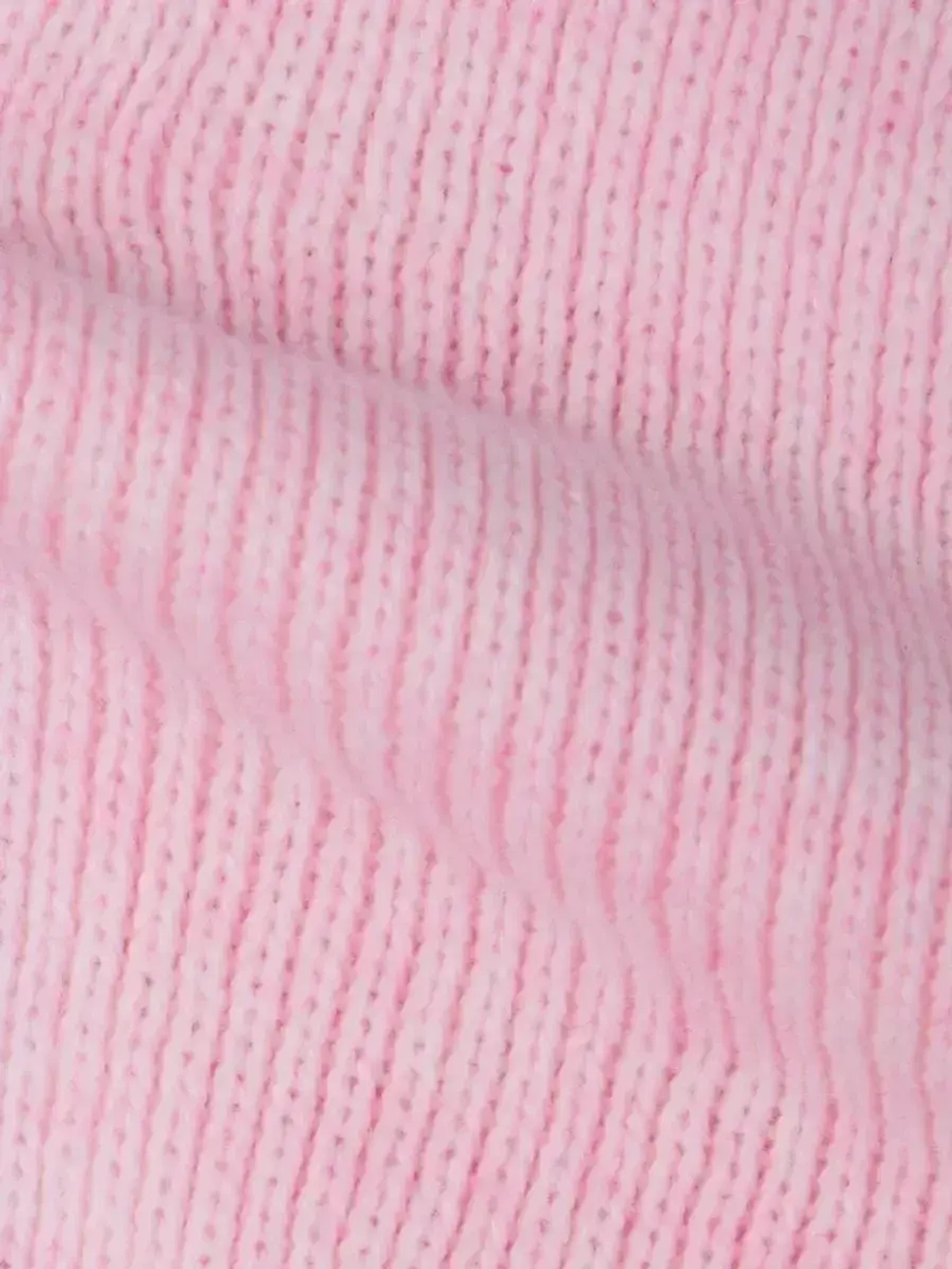 Шарф зимний вязаный с помпонами для детей