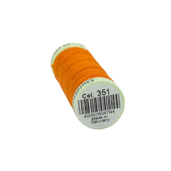 Нитки отделочные Gutermann Top Stitch 30 (30 метров), 5 кат. | 351 оранжевый