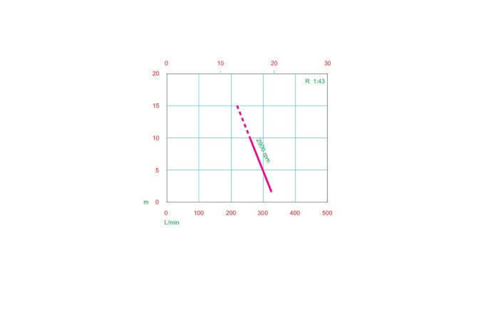 Бензиновая диафрагменная мотопомпа Caffini LIB/1-3_P43/AL-NBR/HondaGX160+T