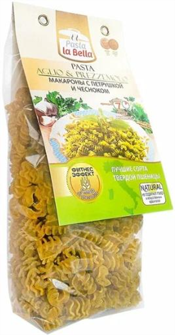 Макароны паста с петрушкой и чесноком PASTA LA BELLA 250г