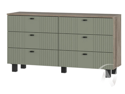 Комод КМ-04 МС Олива (Дуб каньон/MF12)