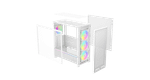 Корпус Ocypus Delta C70 WH ARGB EATX/ATX/mATX/ITX Type-C Белый Delta-C70-WHG400XX-GL