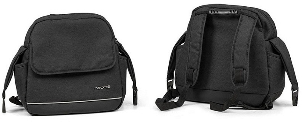 Детская коляска Noordi Fjordi 3 в 1 с автокреслом Terra Edusky Black 1132815/1302815 Black