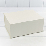 Коробка сборная 23.2х18.2х10.3 см на магнитах (Серебряный)